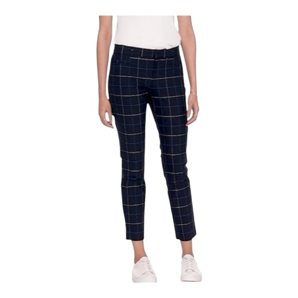 Banana Republic SLOAN-FIT WINDOWPANE SLIM ANKLE PANT - Picture 7 of 7